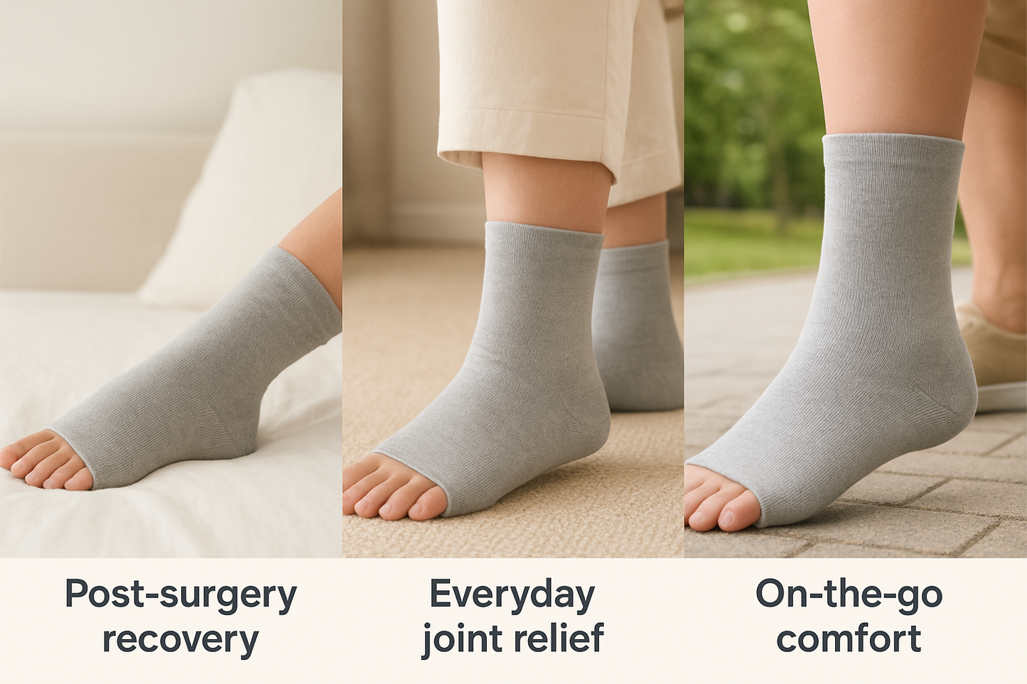 ComfortFlex™ Breathable Ankle Support Sleeves