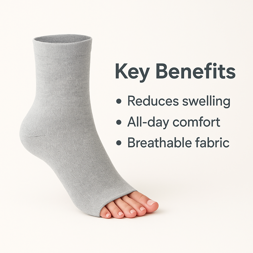 ComfortFlex™ Breathable Ankle Support Sleeves